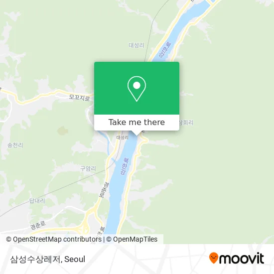삼성수상레저 map