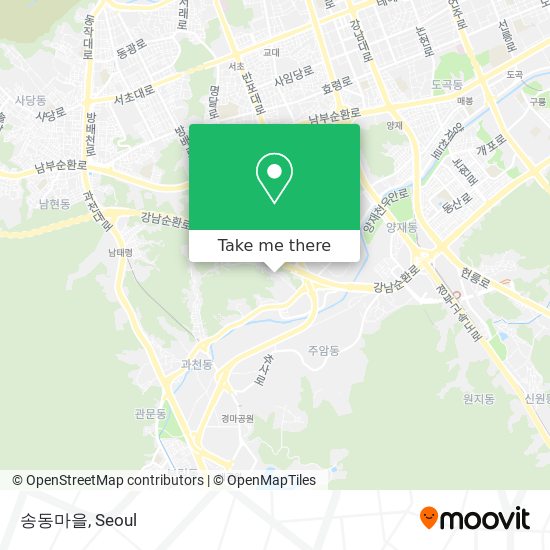 송동마을 map