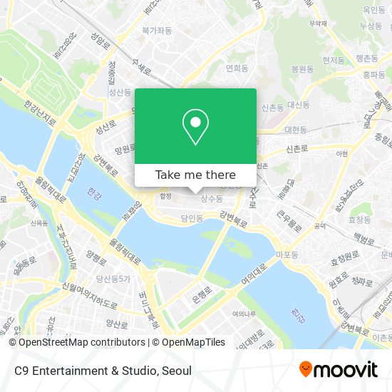 C9 Entertainment & Studio map