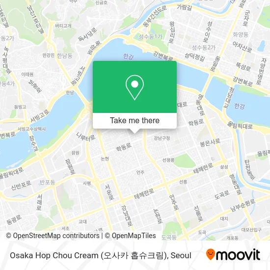 Osaka Hop Chou Cream (오사카 홉슈크림) map