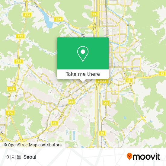 How to get to 이차돌 in 용인시, 경기도 by Subway or Bus | Moovit