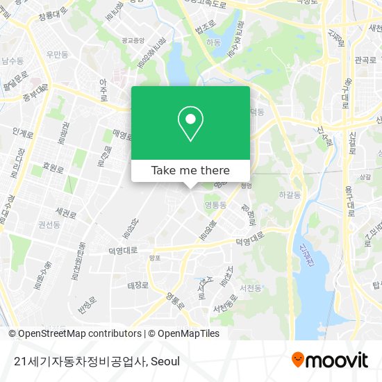 21세기자동차정비공업사 map