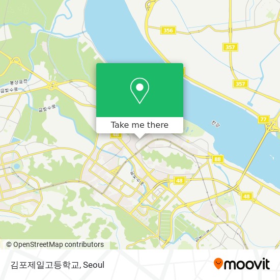김포제일고등학교 map