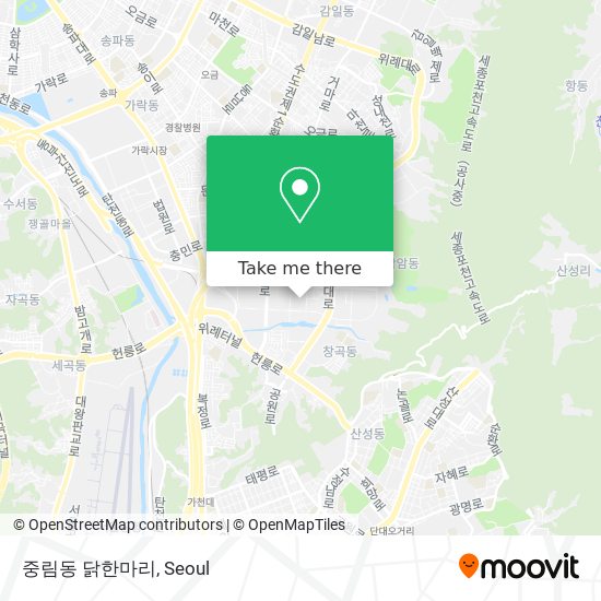 중림동 닭한마리 map