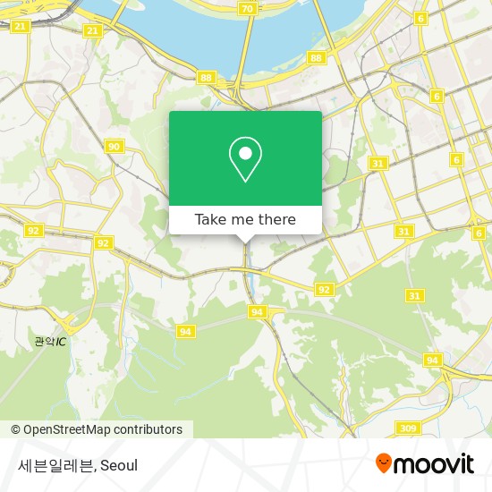 세븐일레븐 map