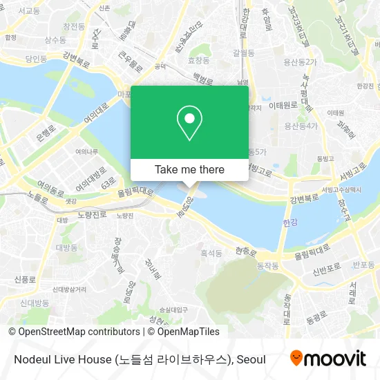 Nodeul Live House (노들섬 라이브하우스) map