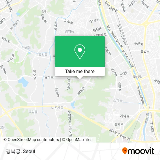 경복궁 map