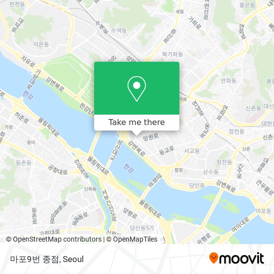 마포9번 종점 map