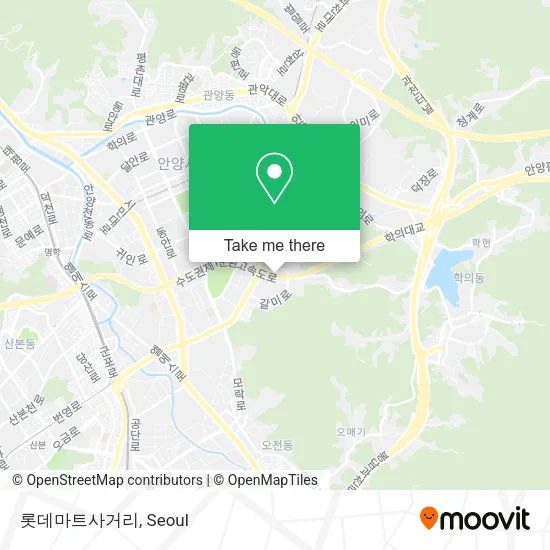 롯데마트사거리 map