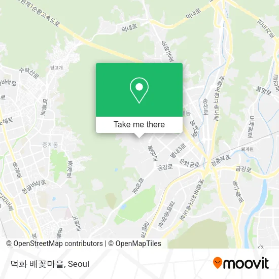 덕화 배꽃마을 map