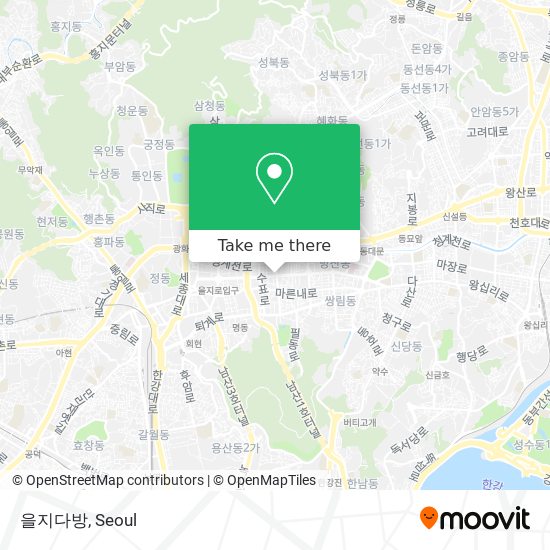 을지다방 map