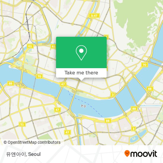 유앤아이 map