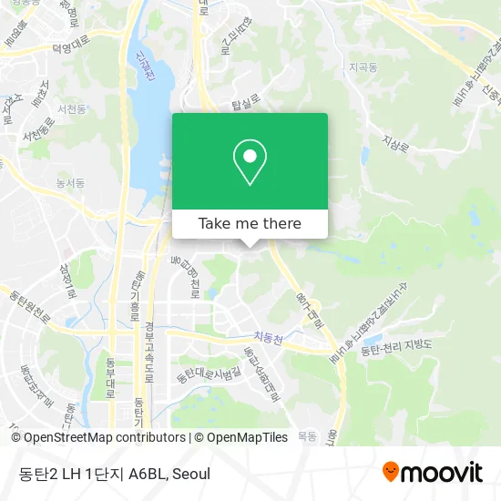 동탄2 LH 1단지 A6BL map