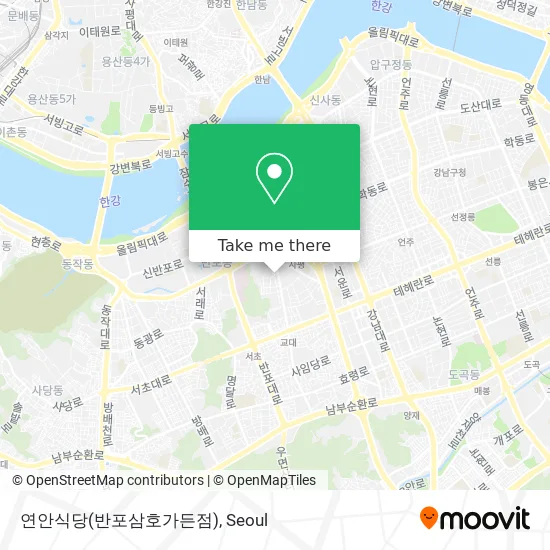 연안식당(반포삼호가든점) map