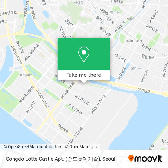 Songdo Lotte Castle Apt. (송도롯데캐슬) map