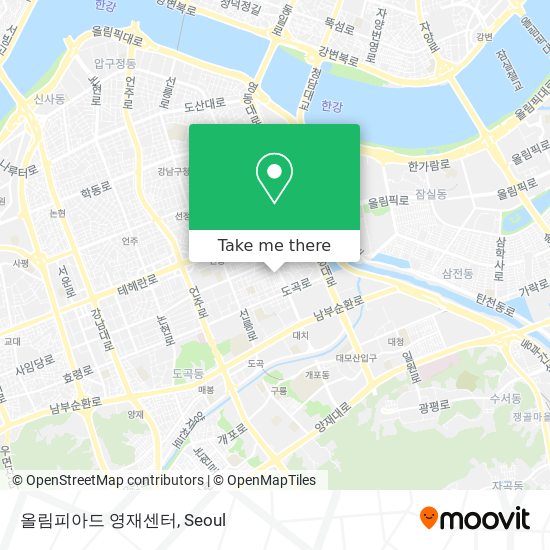 올림피아드 영재센터 map