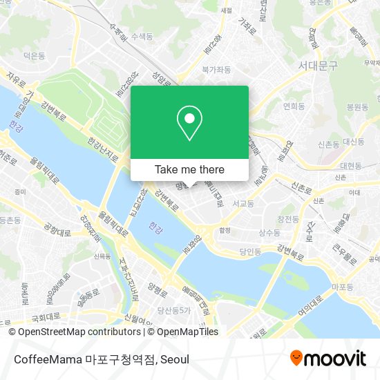 CoffeeMama 마포구청역점 map