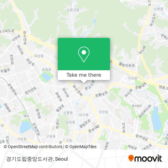 경기도립중앙도서관 map