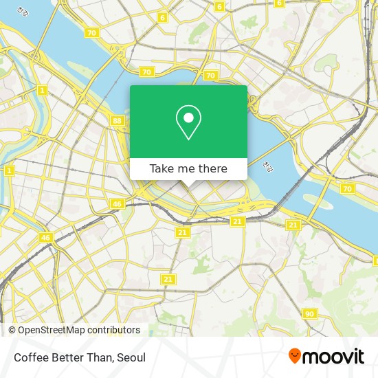 Coffee Better Than map