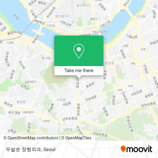 두발로 정형외과 map
