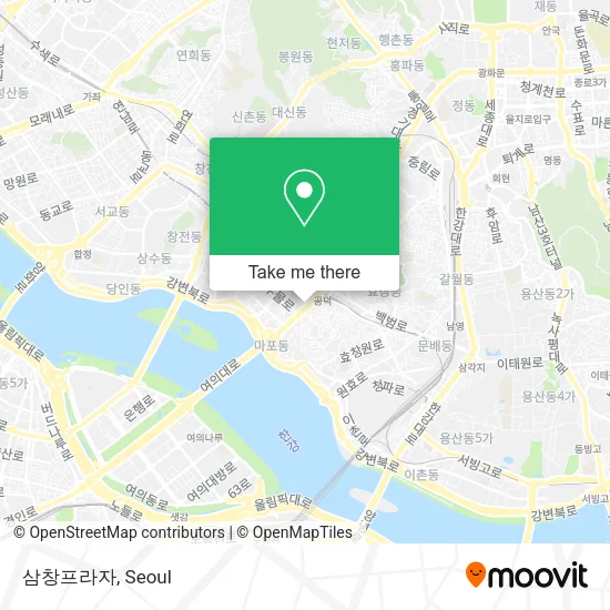 삼창프라자 map