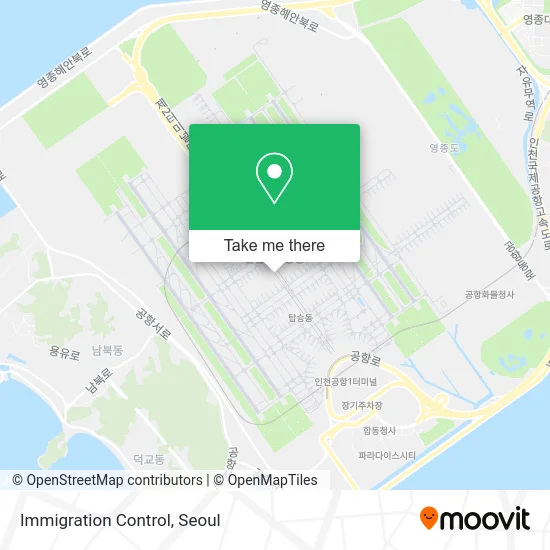 Immigration Control map