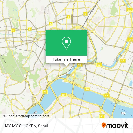 MY MY CHICKEN map