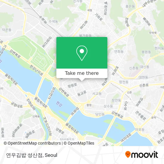 연우김밥 성산점 map