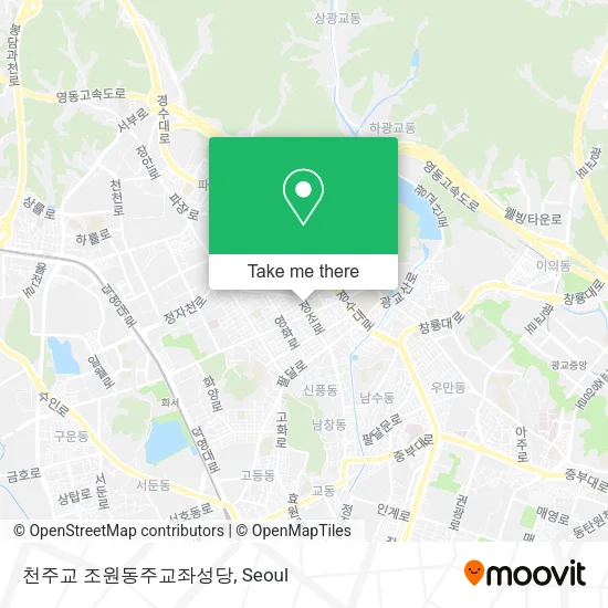 천주교 조원동주교좌성당 map