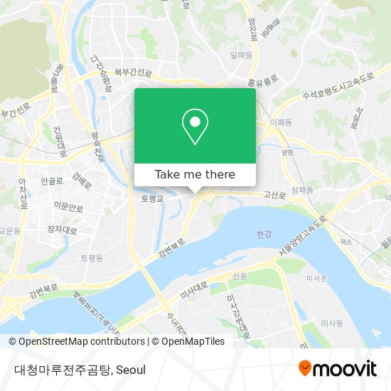 대청마루전주곰탕 map