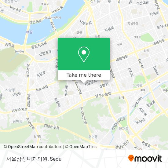서울삼성내과의원 map