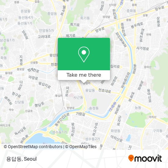 용답동 map