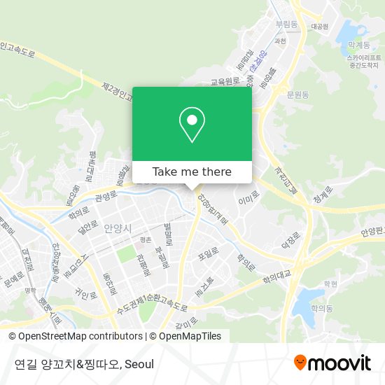 연길 양꼬치&찡따오 map