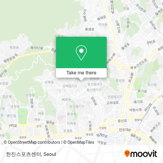 한진스포츠센터 map