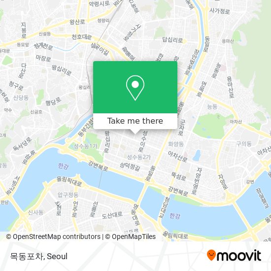 목동포차 map