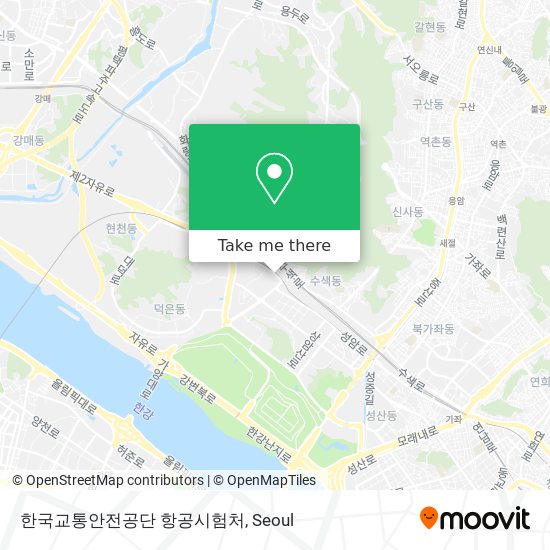 한국교통안전공단 항공시험처 map