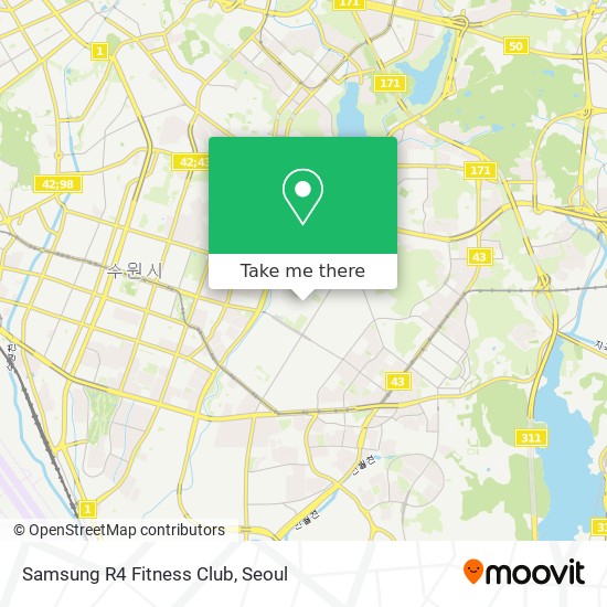 Samsung R4 Fitness Club map