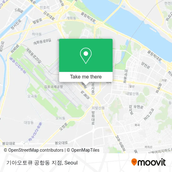 기아오토큐 공항동 지점 map