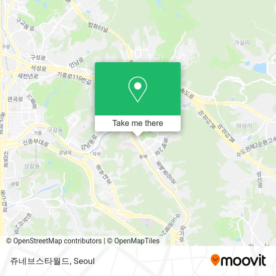 쥬네브스타월드 map