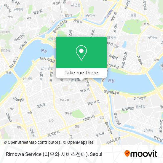 Rimowa Service (리모와 서비스센터) map
