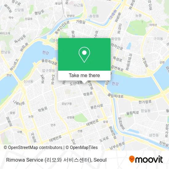 Rimowa Service (리모와 서비스센터) map