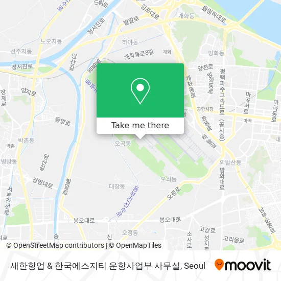 새한항업 & 한국에스지티 운항사업부 사무실 map