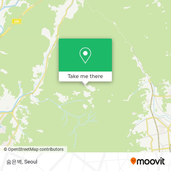 숨은벽 map