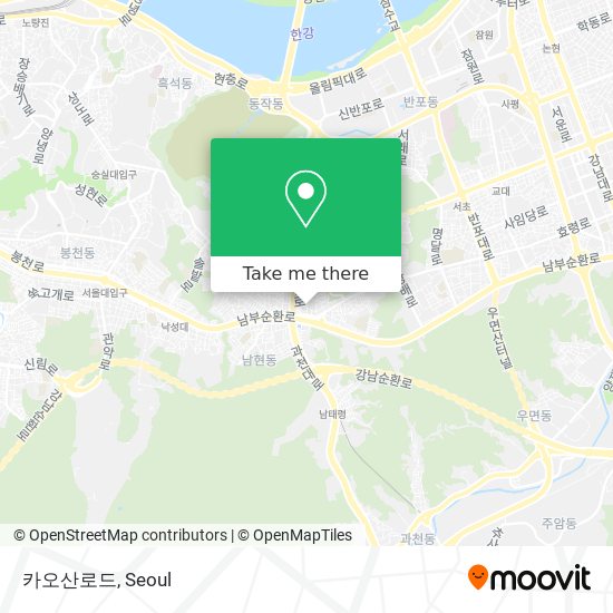 카오산로드 map