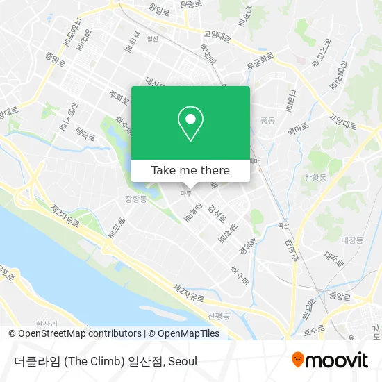 더클라임 (The Climb) 일산점 map