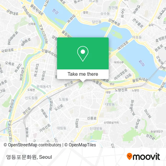 영등포문화원 map