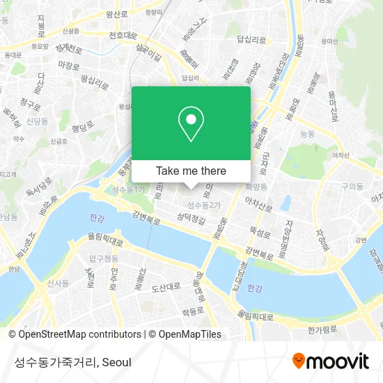 성수동가죽거리 map