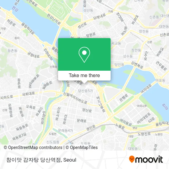참이맛 감자탕 당산역점 map