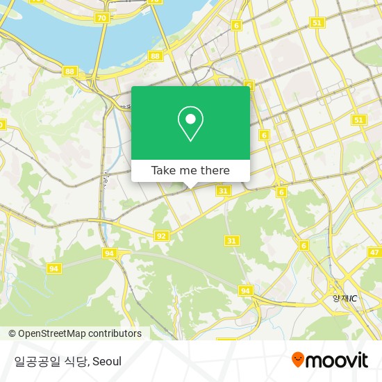 일공공일 식당 map