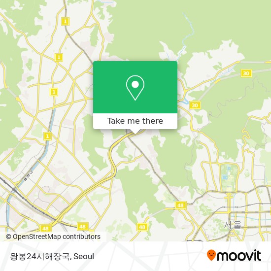 왕봉24시해장국 map